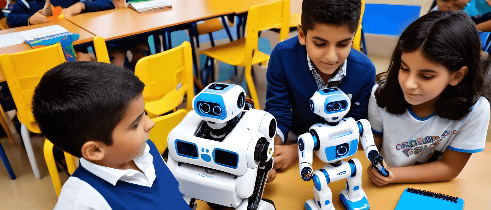 Robots en el aula: ¿Cómo ayudan a los niños a aprender?